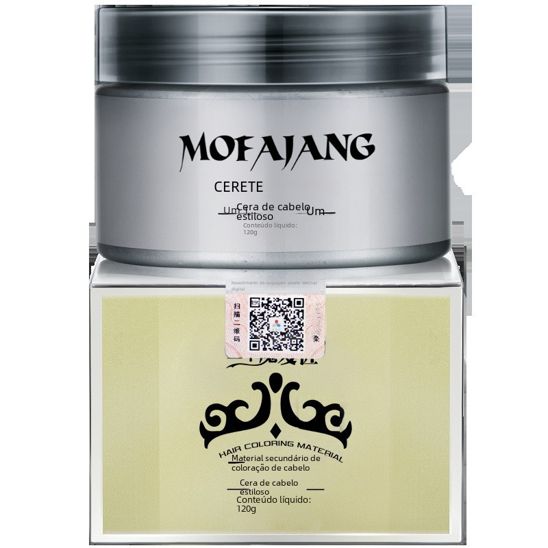 Men's Styling Hair Wax in Grandma Gray Color (Wholesale)