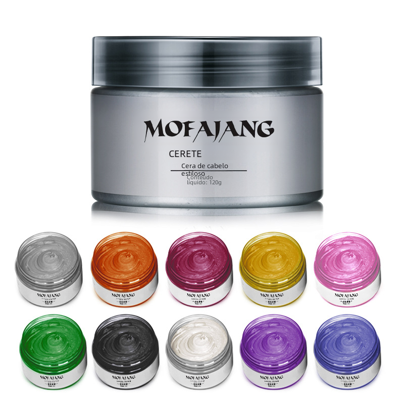 Men's Styling Hair Wax in Grandma Gray Color (Wholesale)