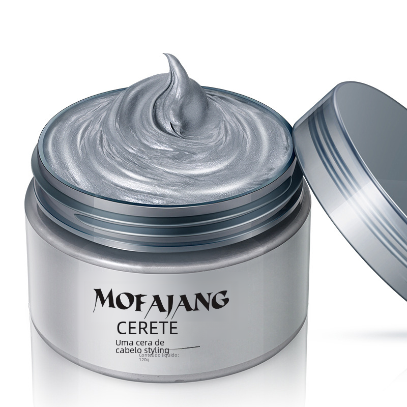 Men's Styling Hair Wax in Grandma Gray Color (Wholesale)
