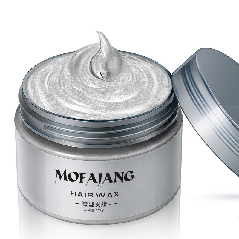 Men's Styling Hair Wax in Grandma Gray Color (Wholesale)