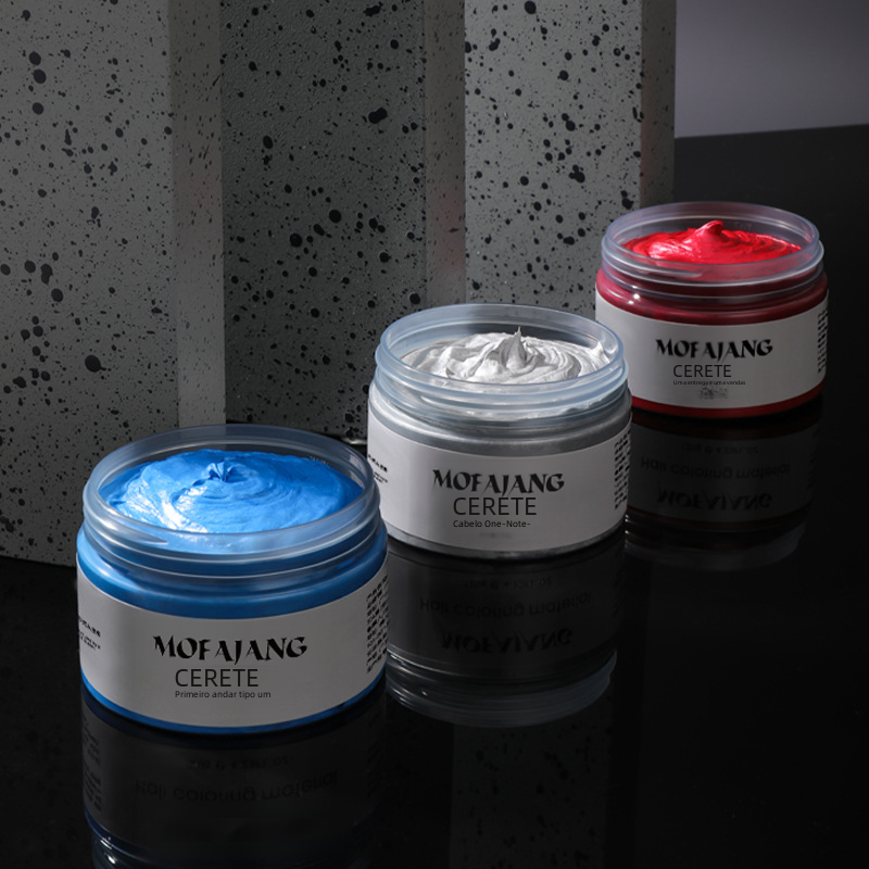 Men's Styling Hair Wax in Grandma Gray Color (Wholesale)