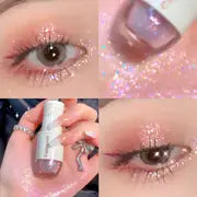Glitter Liquid Eyeshadow - 6 Long-Lasting Shades