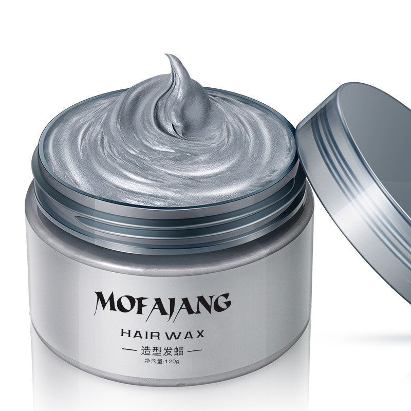 Men's Styling Hair Wax in Grandma Gray Color (Wholesale)