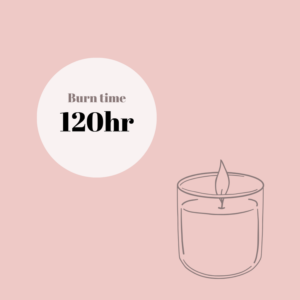 Velas de Soya en Cuenco de Madera con 5 Mechas