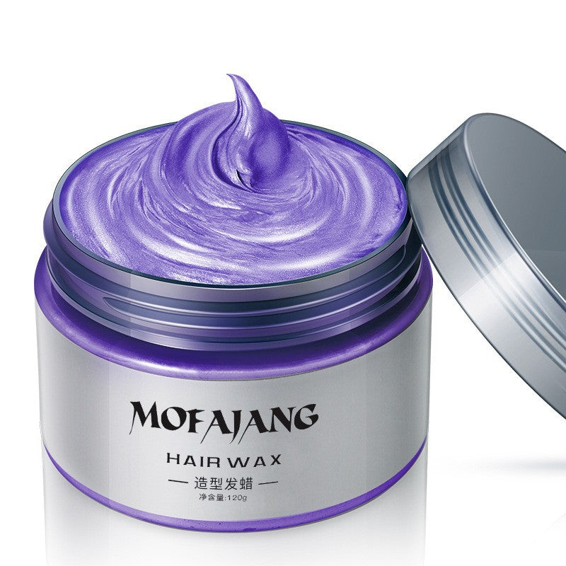 Men's Styling Hair Wax in Grandma Gray Color (Wholesale)